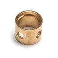 Castone rotondo scorrevole con sede in oro - Giallo 14K / .25ct (4.0mm)