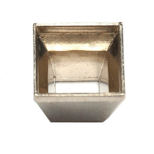 14KY, 14KW & 18KY Square High Tapered Bezel with Seat Die Struck - Otto Frei