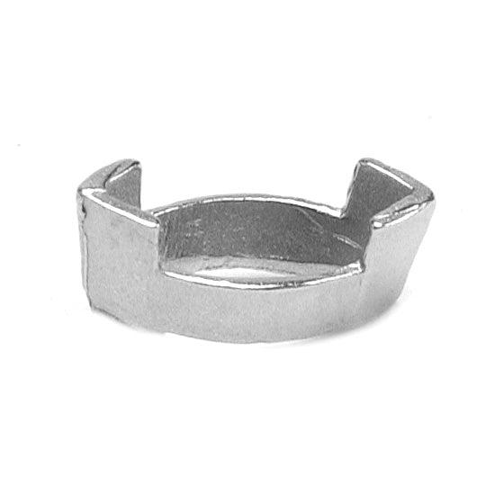 14KY, 14KW & Platinum Marquise V-End Single Gallery 2-Prong Cast - Otto Frei