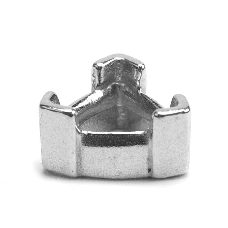 14KY, 14KW & Platinum Trillion V-End Single Gallery 3-Prong Cast - Otto Frei