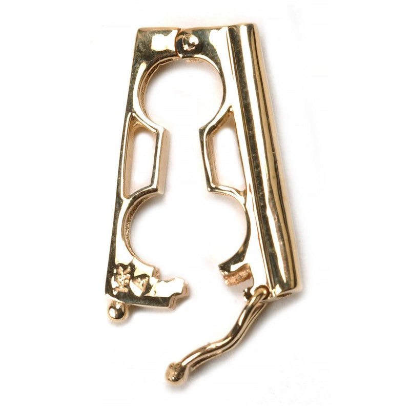 14KY 17.75 mm x 8 mm Pearl Shortener with Two 5 mm Holes - Otto Frei