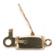 14KY 2.5mm x 4.1mm x 8.4mm Clasp Box with Safety - Otto Frei