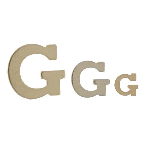 14KY & 14KW Block Initial 3.0mm G - Otto Frei