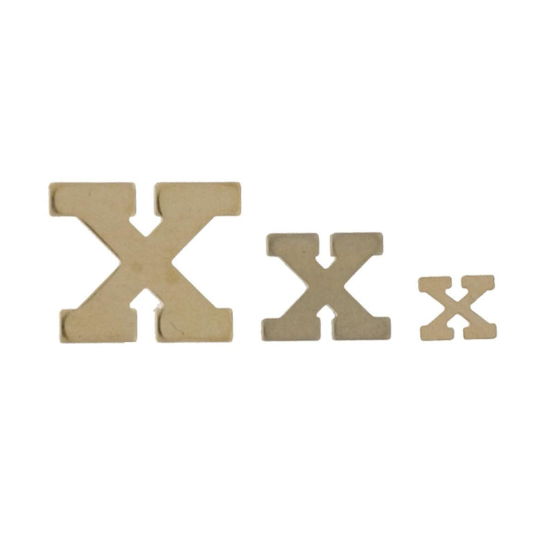 14KY & 14KW Block Initial 5.3mm X - Otto Frei