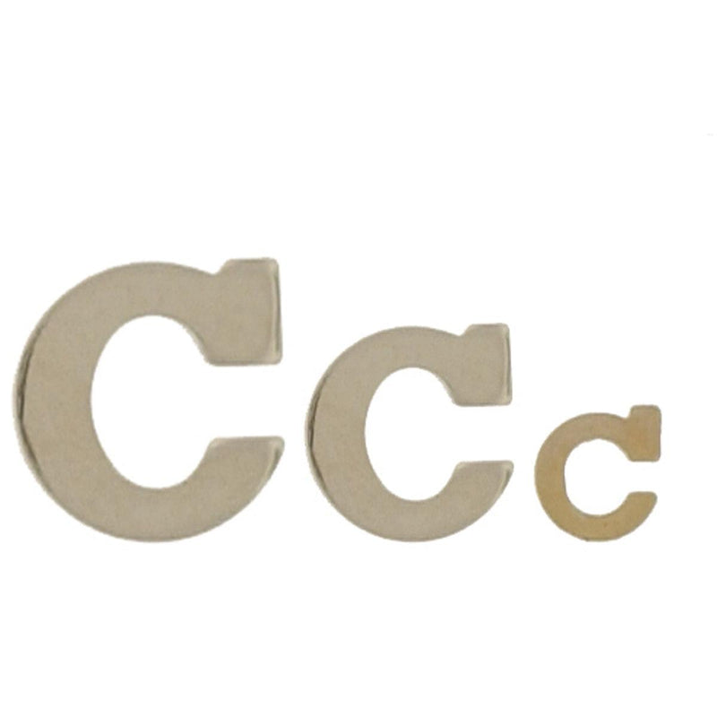 14KY & 14KW Block Initial 8.0mm C - Otto Frei