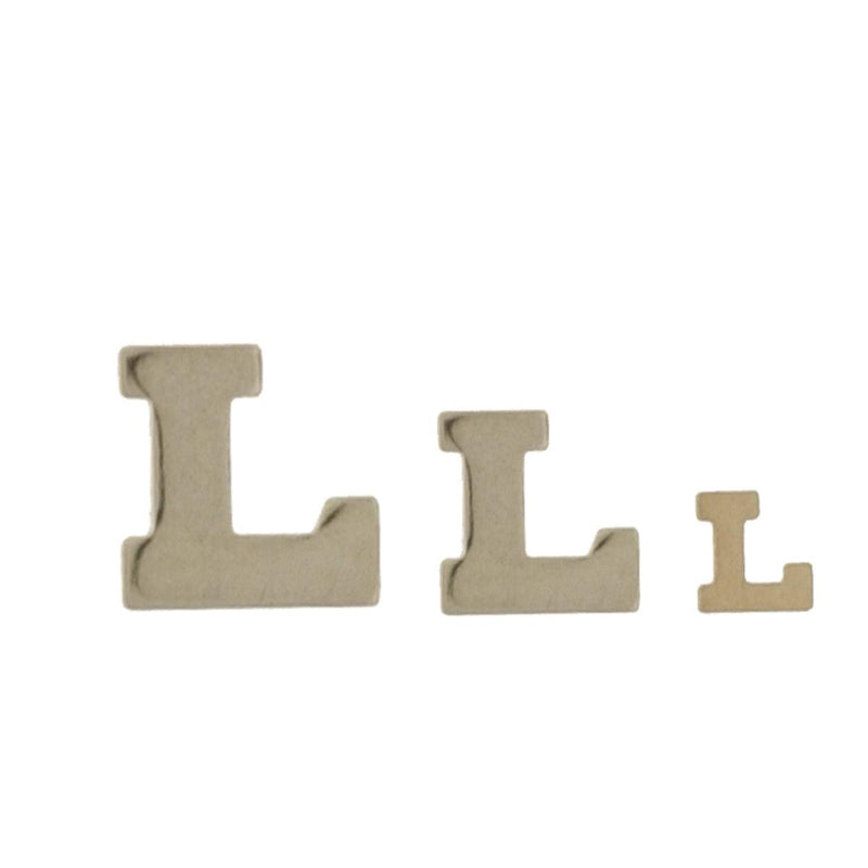 14KY & 14KW Block Initial 8.0mm L - Otto Frei