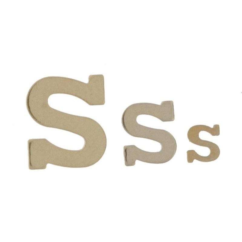 14KY & 14KW Block Initial 8.0mm S - Otto Frei