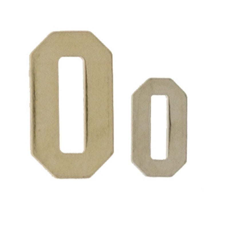 14KY & 14KW Block Numeral 8.0mm #0 - Otto Frei