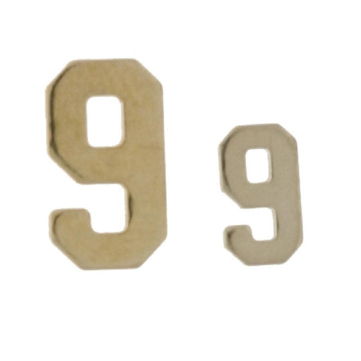 14KY & 14KW Block Numeral 8.0mm #9 - Otto Frei