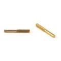 Gold Threaded Baby Earring Posts .034" x .283" - 14K Yellow