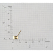 14KY & 18KY Tongue only for 5.0mm Closed Box Clasp - Otto Frei