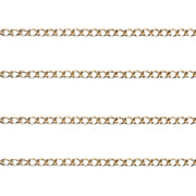 14KY Curb Chain 0.9mm Sold by the Inch - Otto Frei