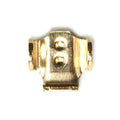 Goldener Ohrclip – Nur Standardöse - 14K Gelb