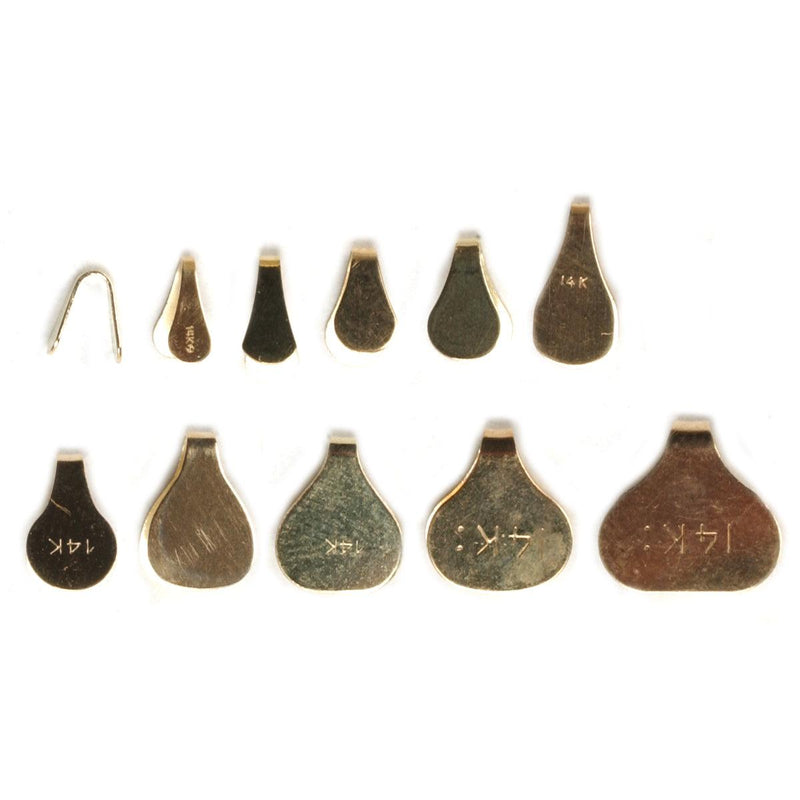 14KY Flat Chain End Caps - Otto Frei