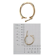 14KY Oval Pearl Shortener Clasp - Otto Frei