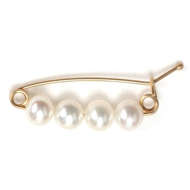 14KY Pearl Shortener with Four Cultured Freshwater Pearls - Otto Frei