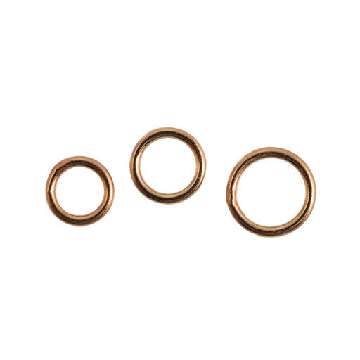 14KY Round Jump Rings Solder Closed - Otto Frei