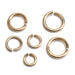 14KY Solder Filled Oval Jump Rings-Sold by the Piece - Otto Frei