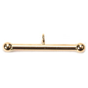 14KY Toggle Bar with Ball Ends 3 mm - Otto Frei