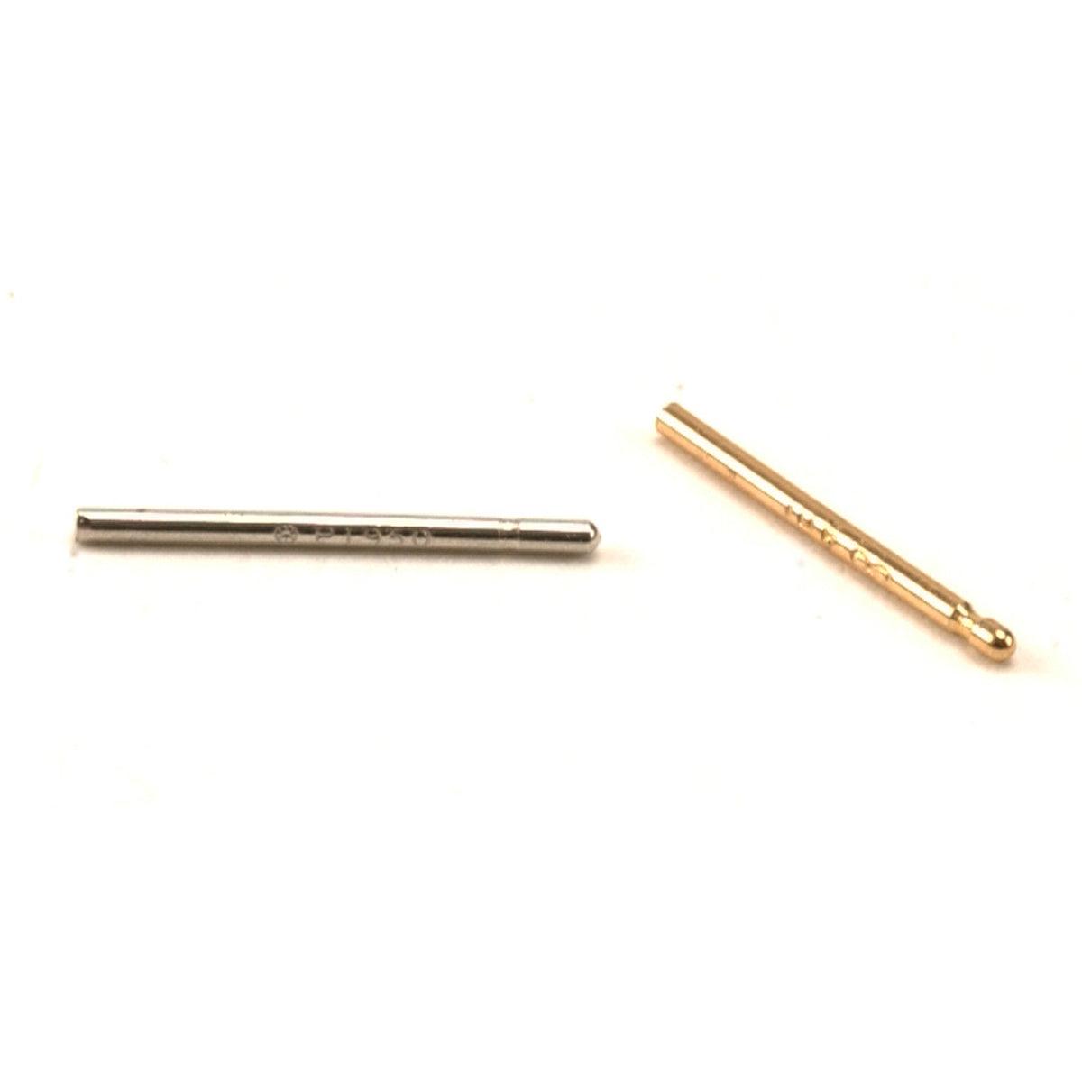 Gold & Platinum Light Friction Earring Posts .026" x .370" — Otto Frei