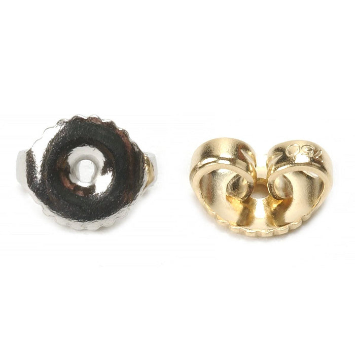 14KY,14KW,14KP,18KY,18KW & Platinum Extra-Heavy 7mm Friction Earring Backs - Otto Frei