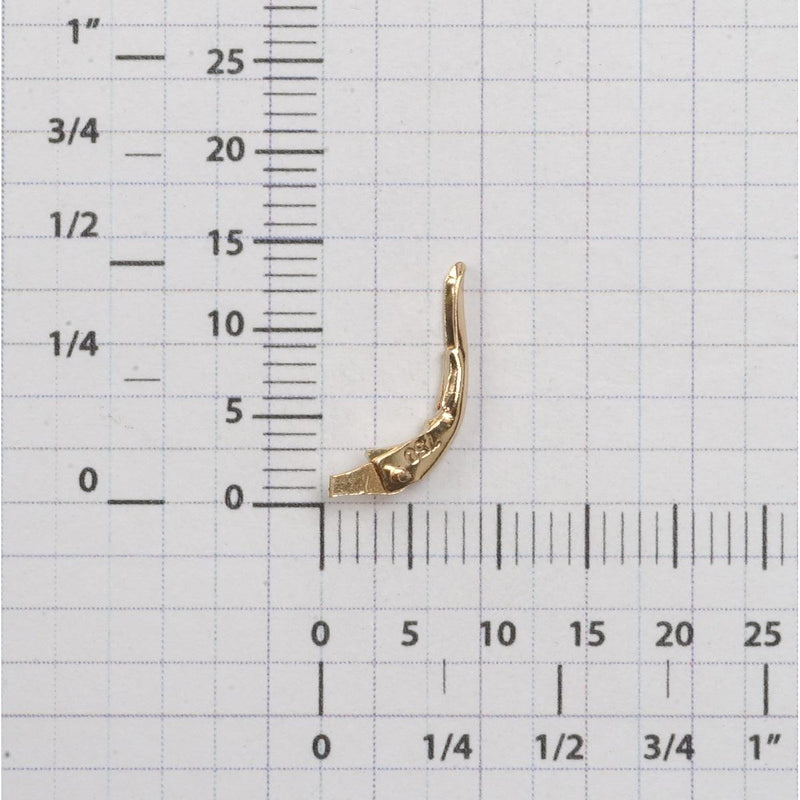 14KY,14KW,14KP,18KY,18KW,18KP & Platinum Lever Backs Only-No Wire-Sold by the Piece - Otto Frei