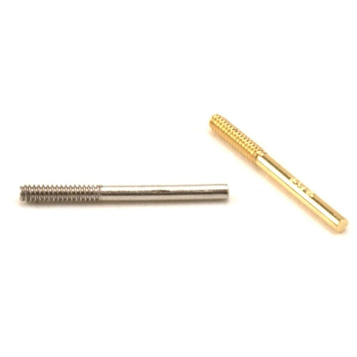 14KY,14KW,18KY & 18KW Push-On Screw-off Threaded Earring Post .034" x .395" - Otto Frei