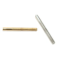 Gold & Platinum Threaded Earring Posts .041" x .437" - Platinum