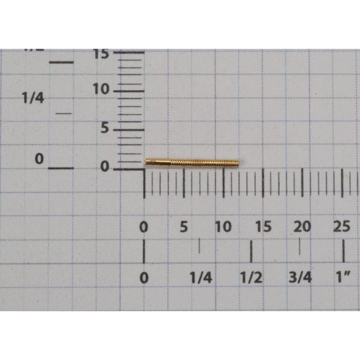 14KY,14KW,18KY & Platinum Threaded Earring Posts .041" x .437" - Otto Frei