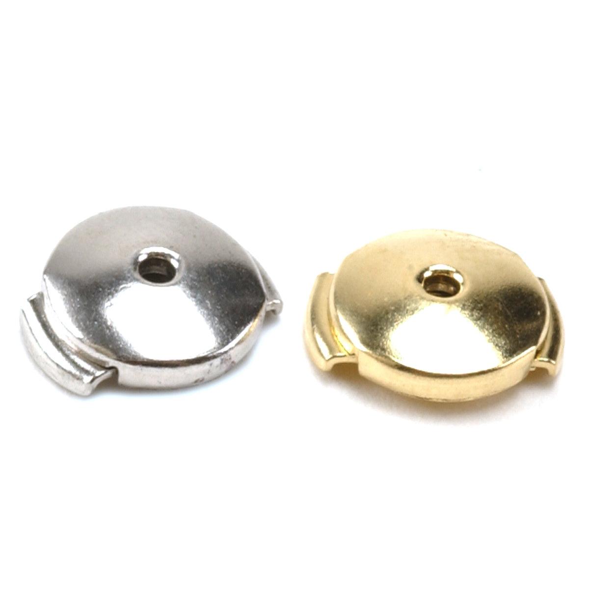 Guardian II 7.1mm Positive Locking Earring Backs | Gold & Platinum
