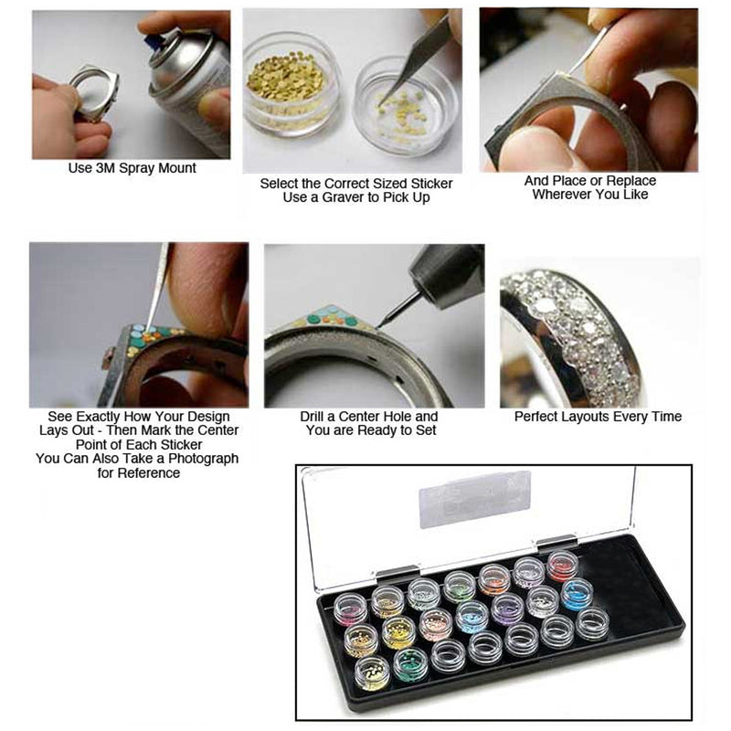 EMLO Stone Setter Sticker Set