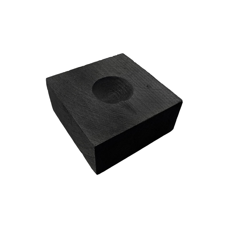 Natural Euro Charcoal Block 2-3/4" x 2-3/4" x 1-1/4" (70 x 70 x 30mm)