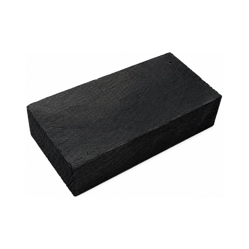 Natural Euro Charcoal Block 4-3/4" x 2-1/4" x 1-1/4" (120 x 60 x 30mm)