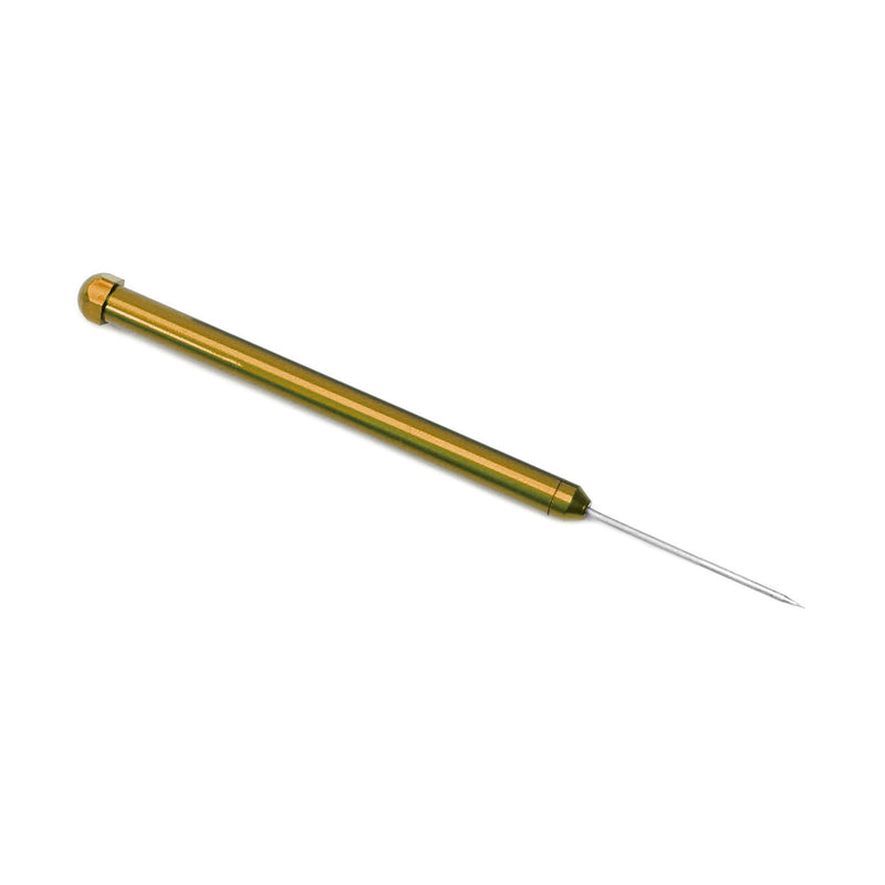 Deluxe Titanium Solder Pick with Gold Aluminum Non-Roll Handle