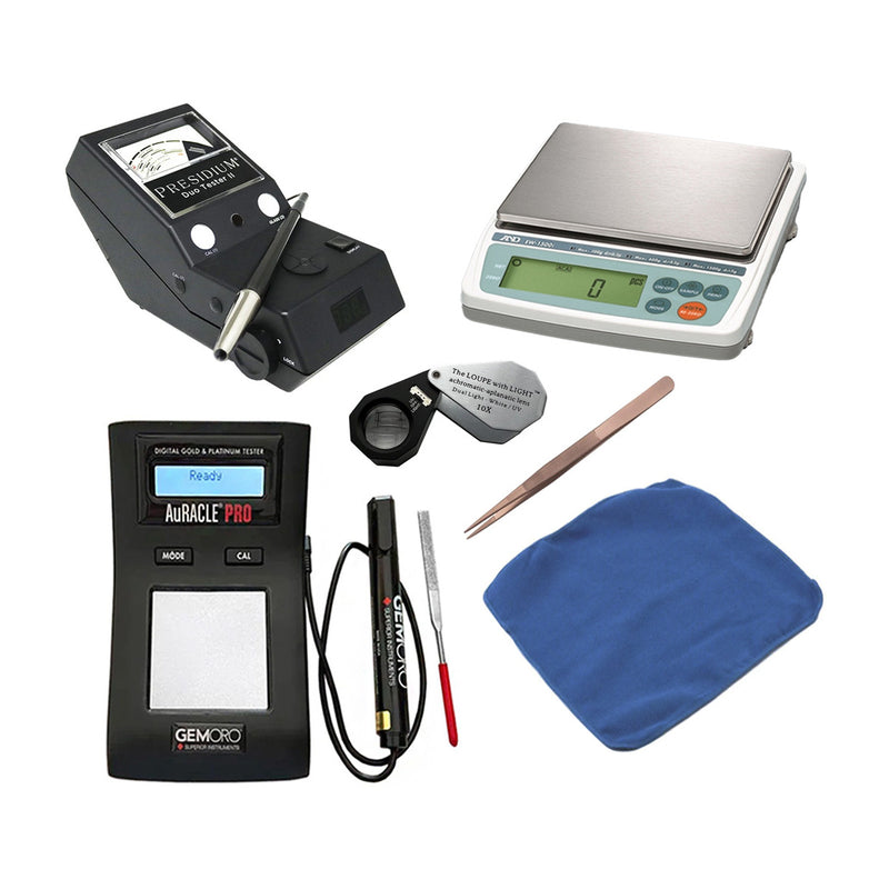 Pro Plus Deluxe Gold- und Edelstein-Testset
