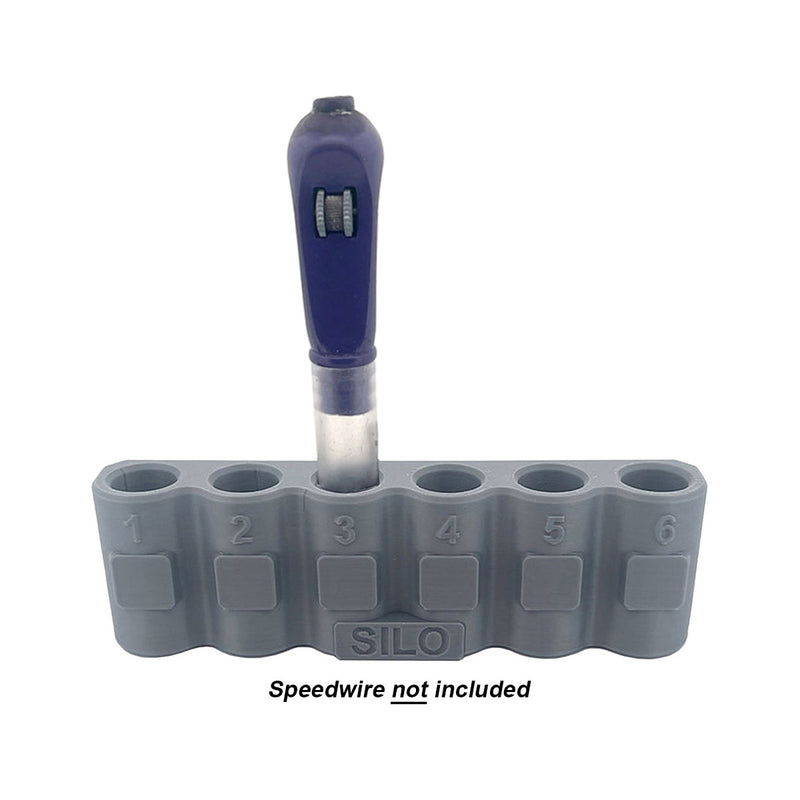 SILO-6 Speedwire-/Pinzettenhalter und Organizer für Juweliere