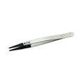 Pinza AGILO de acero inoxidable 2A con punta de carbono para sujetar gemas y cuentas