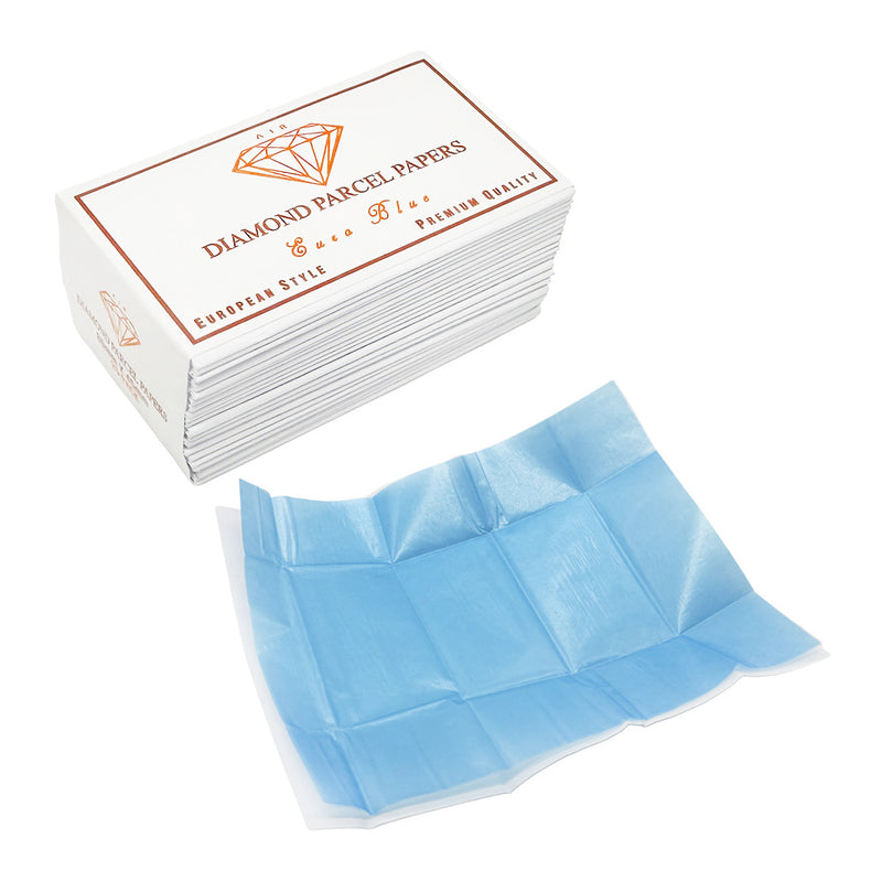 Diamond Parcel Papers Superior Quality Euro Blue/Blue Packs of 25