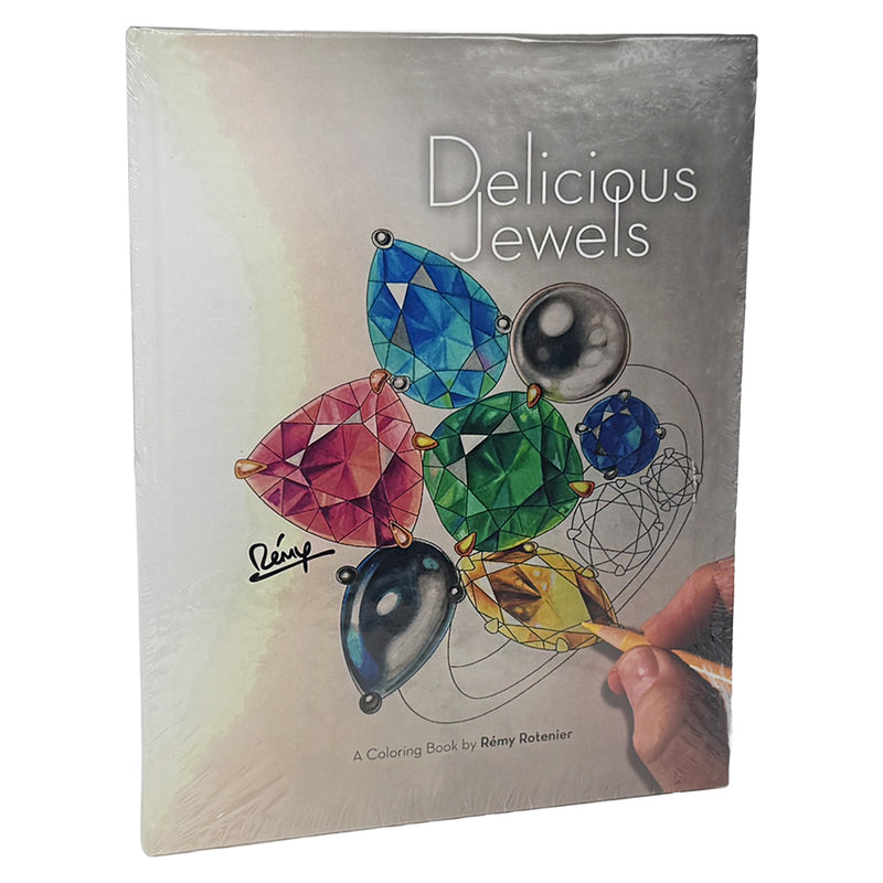 Delicious Jewels Coloring Book [Hardcover] by Remy Rotenier