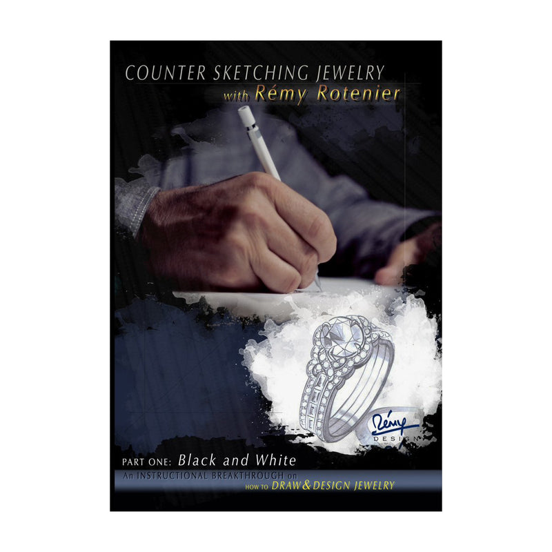 Counter Sketching Jewelry DVD with Remy Rotenier