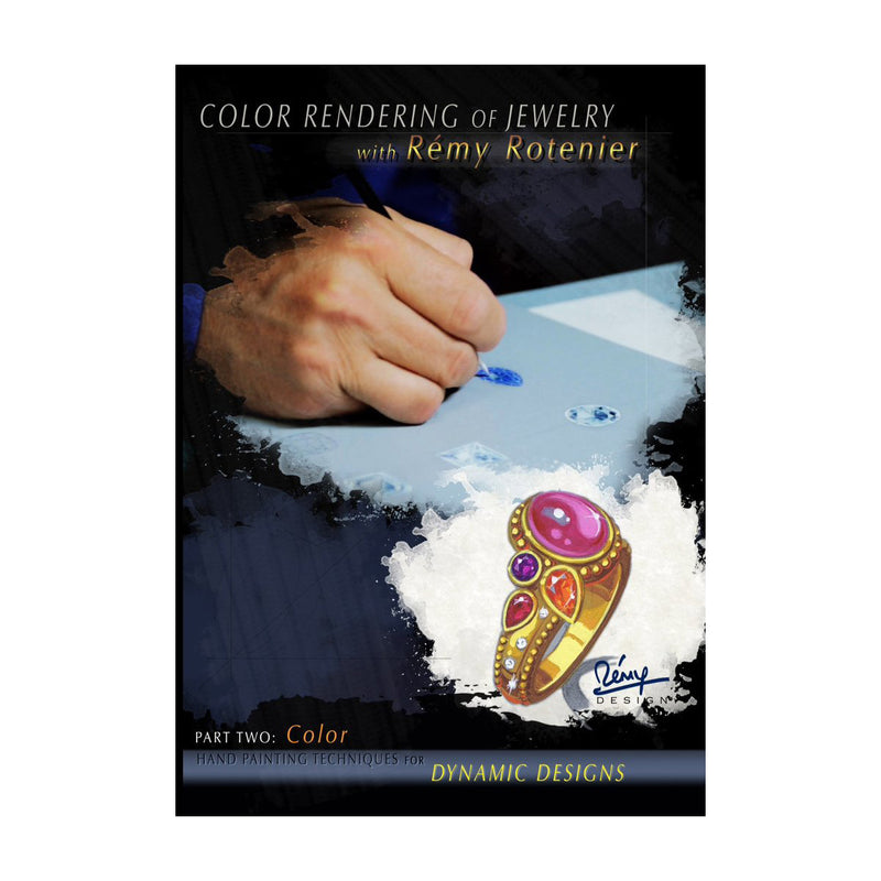 DVD „Farbwiedergabe von Schmuck“ mit Remy Rotenier