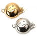 18KY & 18KW Pearl Clasp with 4 Round Diamond Accents - Otto Frei