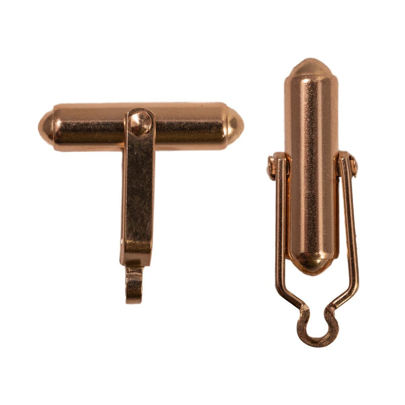 18KY Torpedo Cuff Links-Body Only - Otto Frei