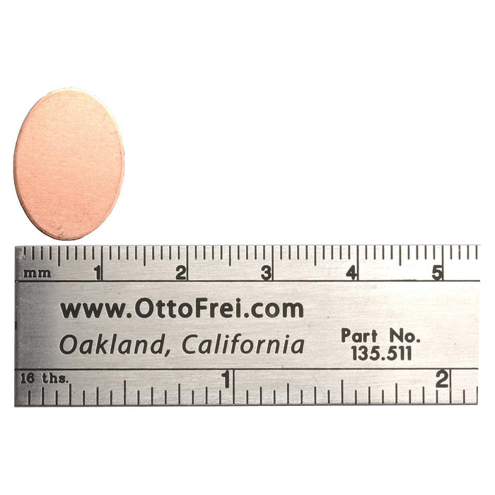 24 Gauge Oval 18mm x 13mm Pack of 6 - Otto Frei