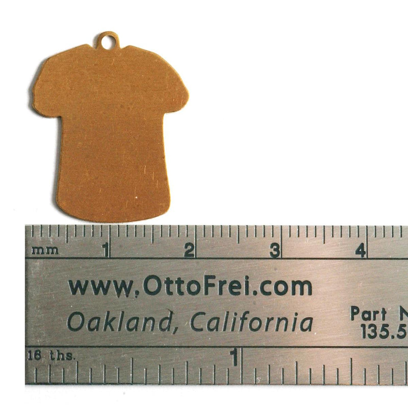 24 Gauge Small T-Shirt w/Ring Pack of 6 - Otto Frei