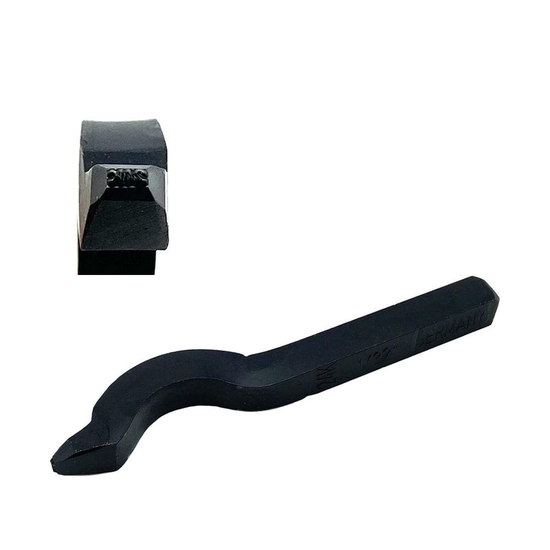 24K Bent Square Shank Hallmark Stamp-1/32" (0.75mm) Impression Height - Otto Frei