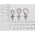 Platinum Omega Clips -Premium Quality - Platinum / Small