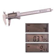3-Way Electronic Digital Caliper-MM-Inch-Fractional Inch - Otto Frei