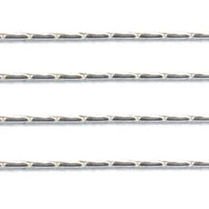 Sterling Silver Cordette Chain 0.63mm-5 Ft. (60 Inch) Pack