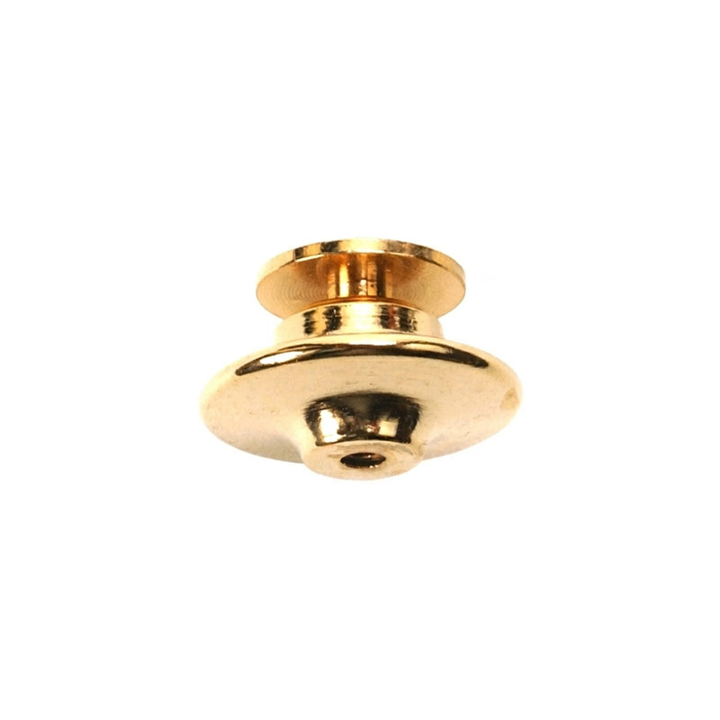 Yellow Plated & White Plated Tie Tack Clutch Back for 1.15mm Diameter Post-Sold Individually